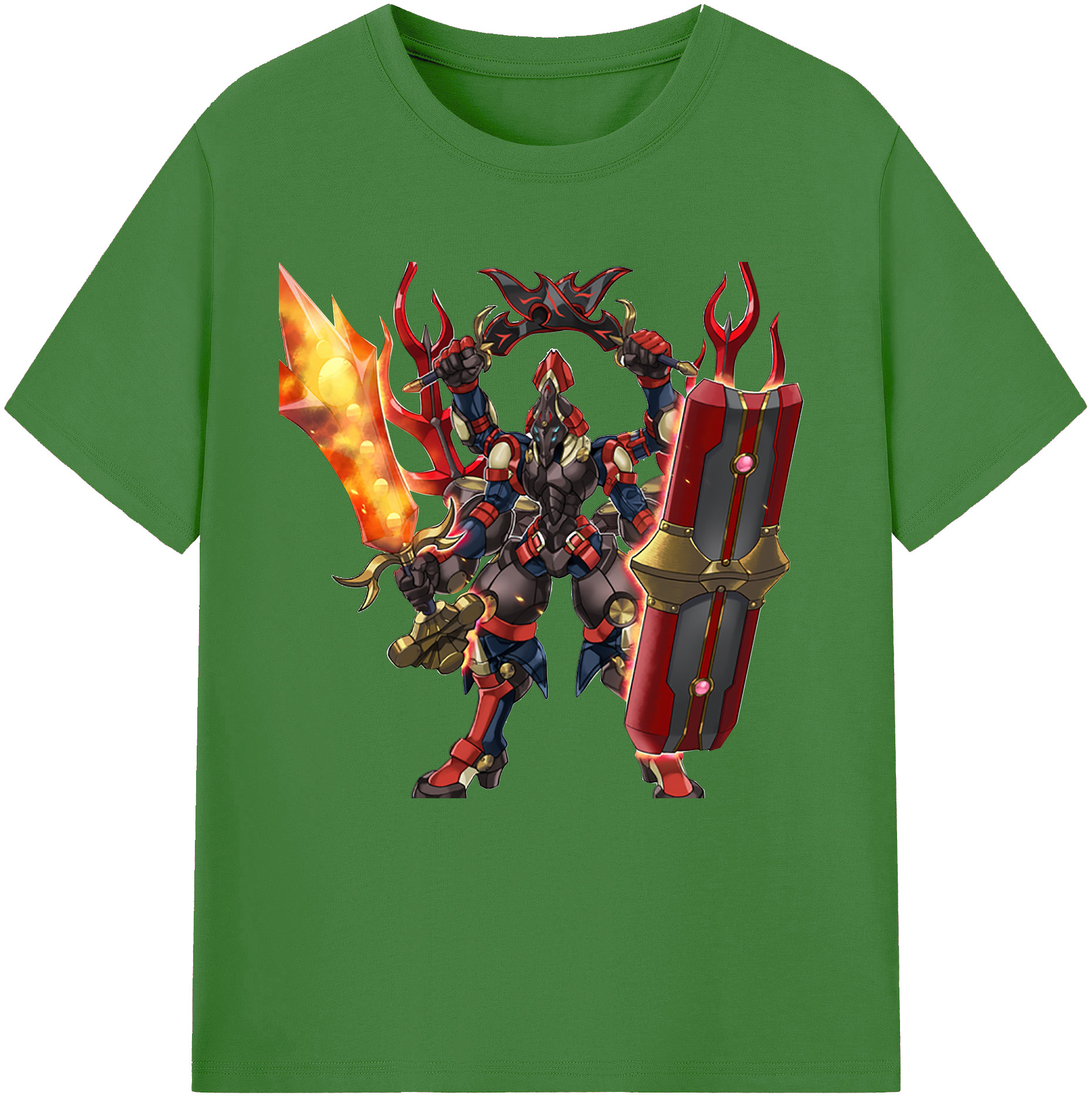 （画像用） 遊☆戯☆王 Yu-Gi-Oh! レディースカジュアルプリントTシャツ（綿100％）